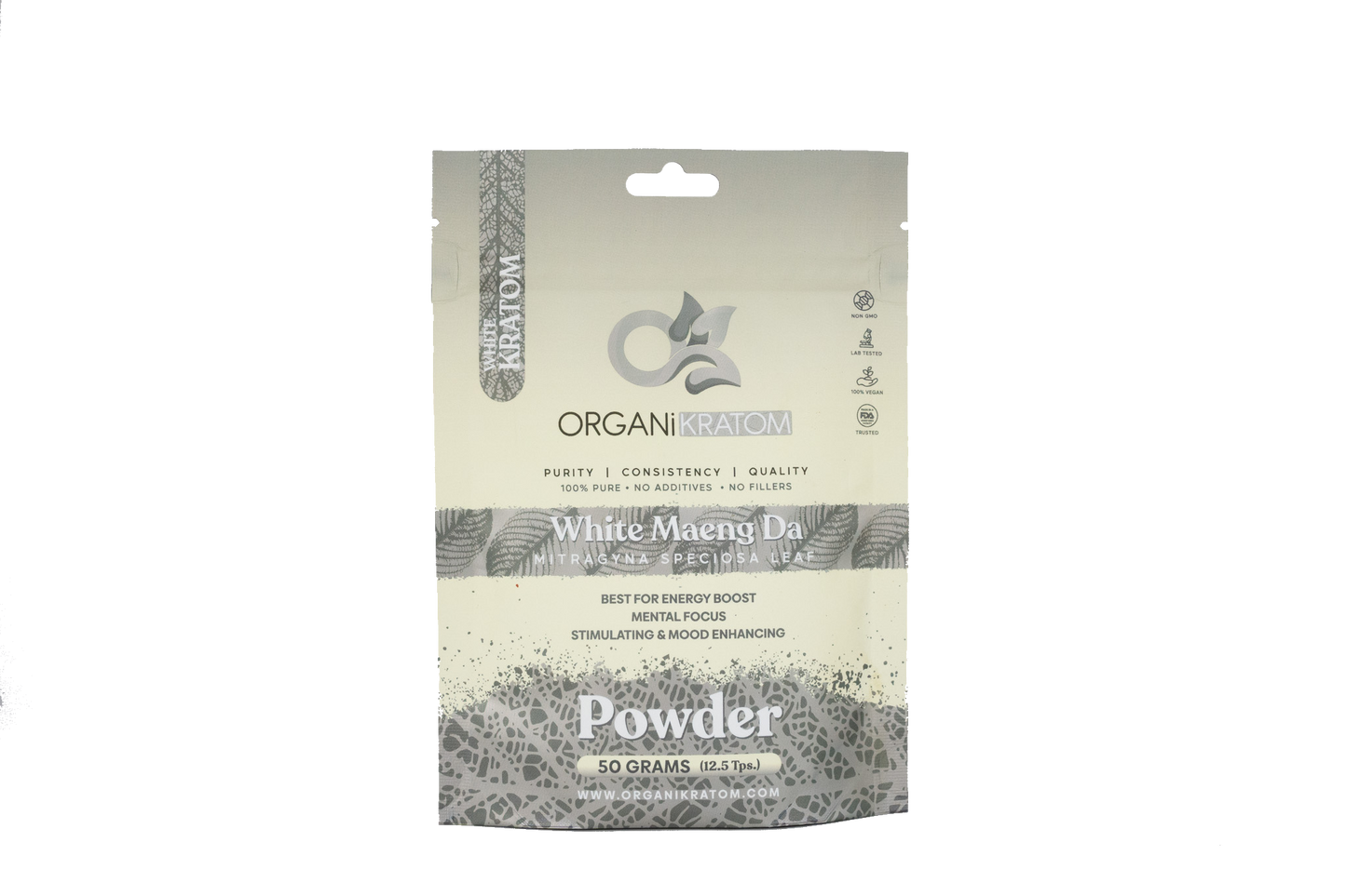 OrganiKratom Powder - White Maeng Da