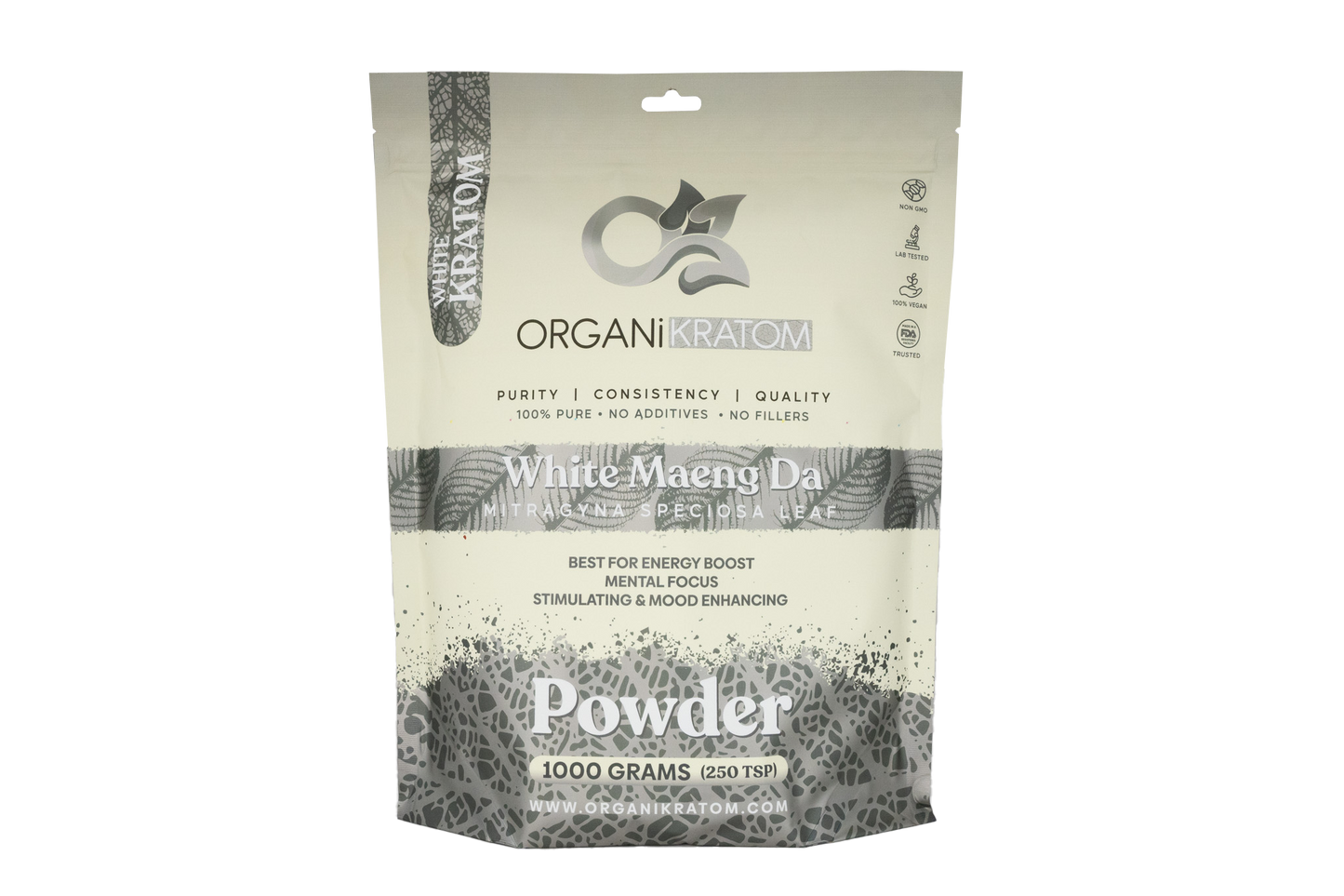 OrganiKratom Powder - White Maeng Da