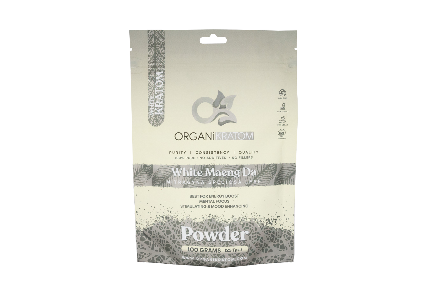 OrganiKratom Powder - White Maeng Da