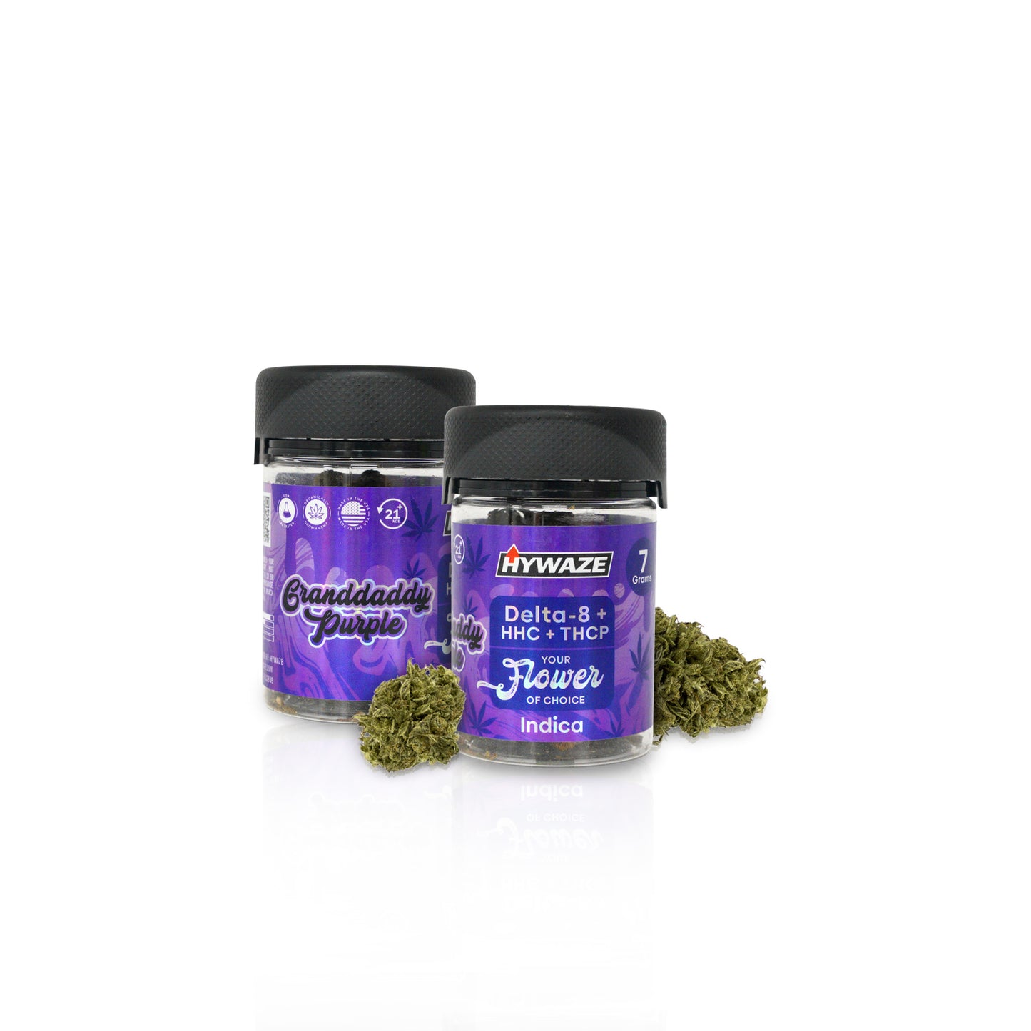 HYWAZE Premium Delta-8 + HHC + THCP Cannabis Flower
