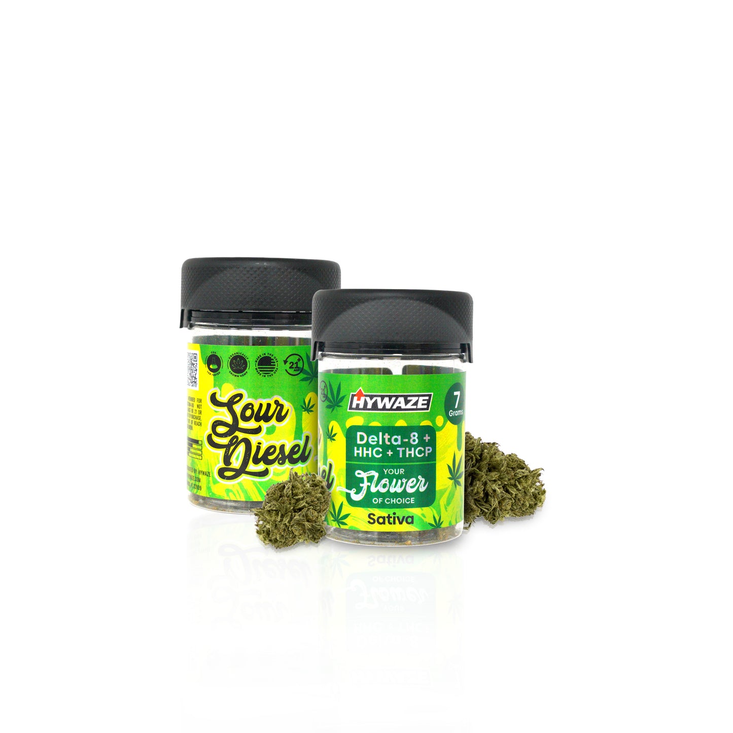 HYWAZE Premium Delta-8 + HHC + THCP Cannabis Flower