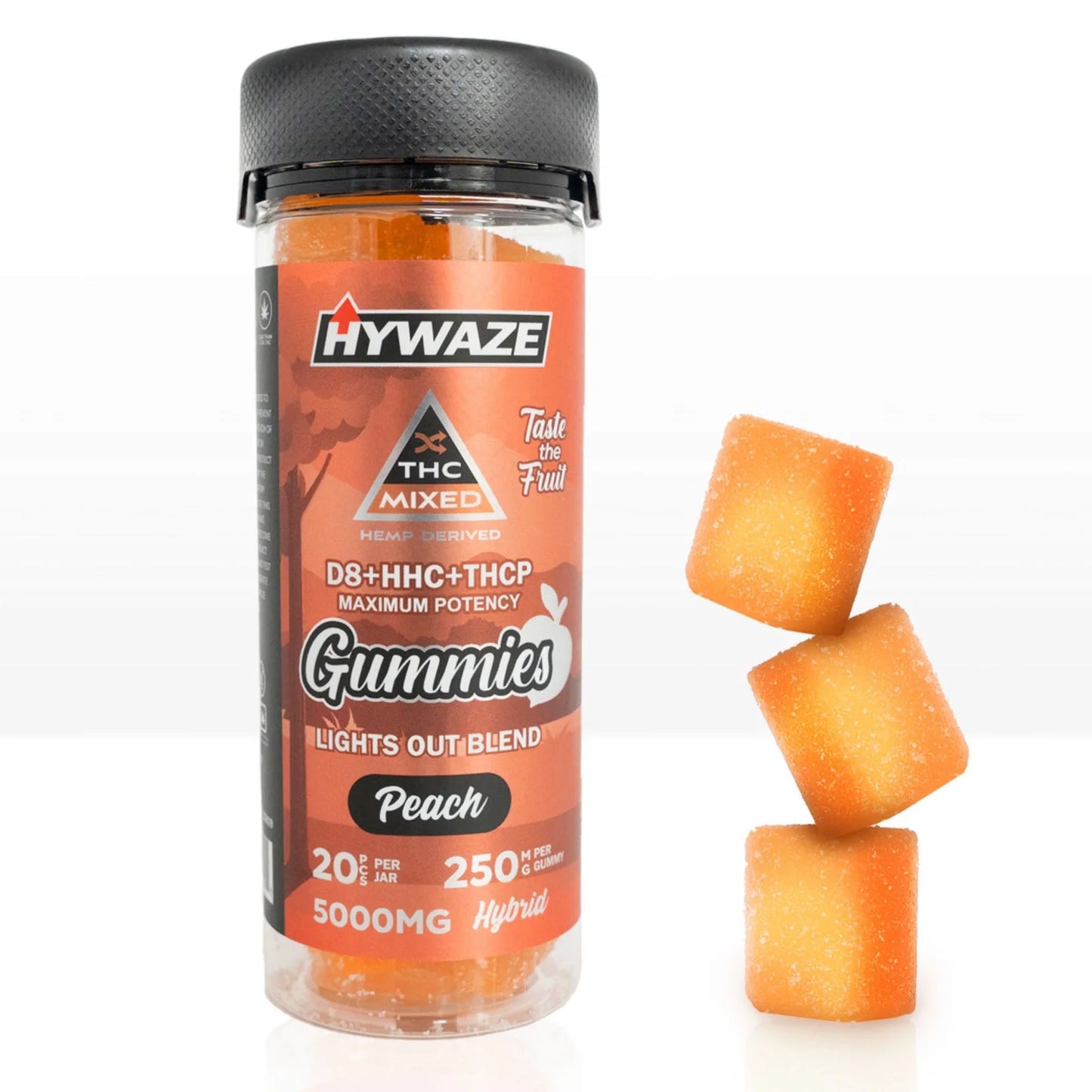 HYWAZE Maximum Potency D8+HHC+THCP 250mg