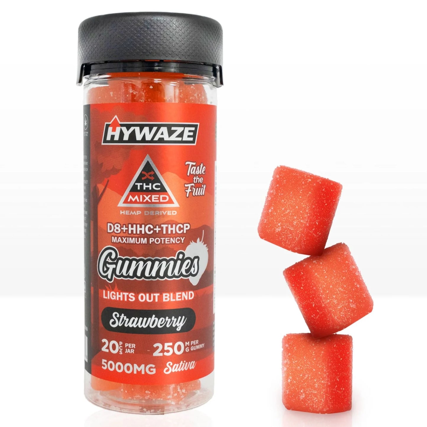 HYWAZE Maximum Potency D8+HHC+THCP 250mg