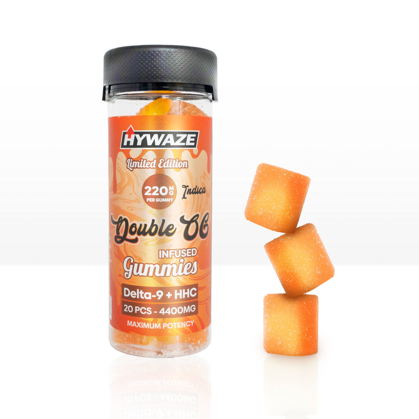 HYWAZE Maximum Potency Gummies Delta-9+HHC 220MG