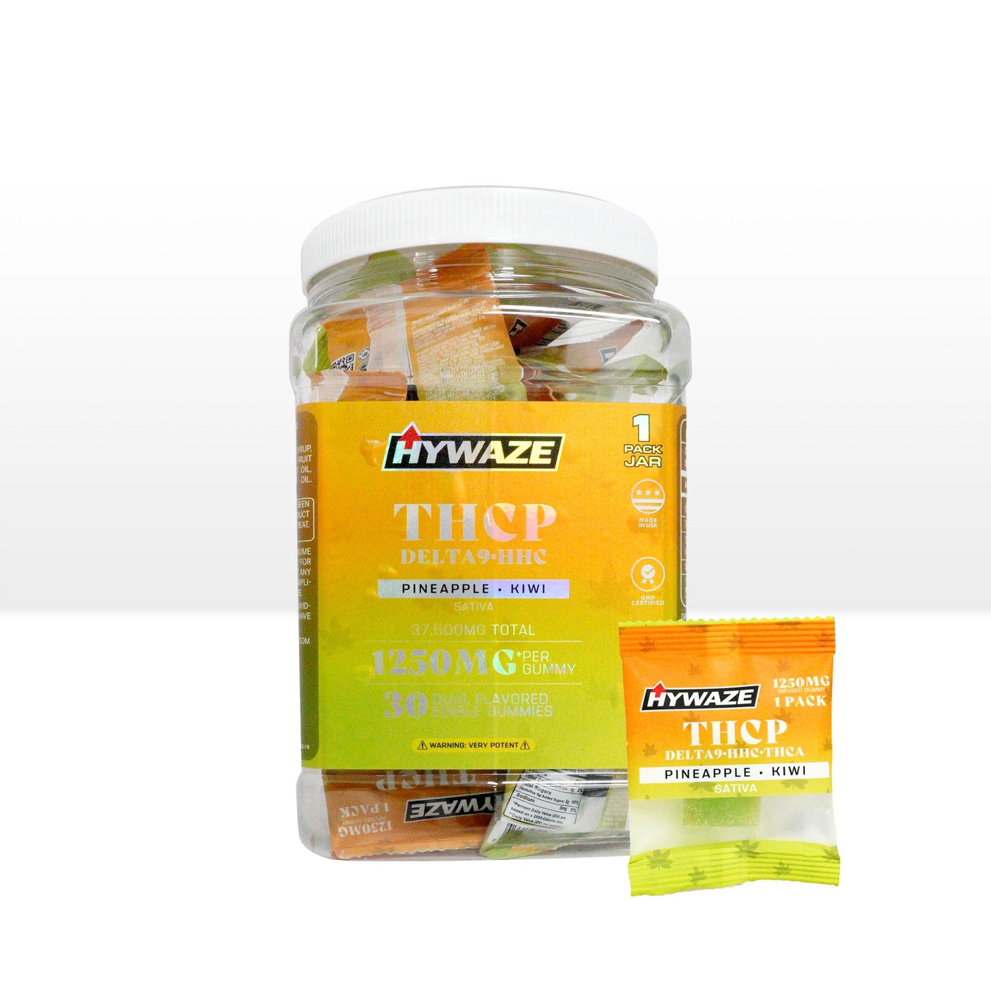 Dual Gummies THCP-D9-HHC1250MG