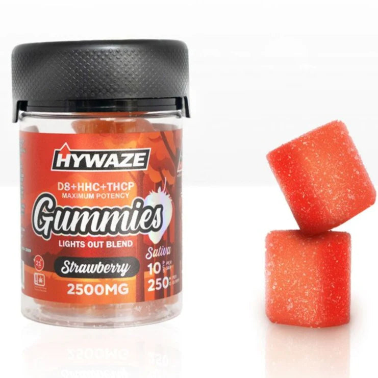 HYWAZE Maximum Potency D8+HHC+THCP 250mg