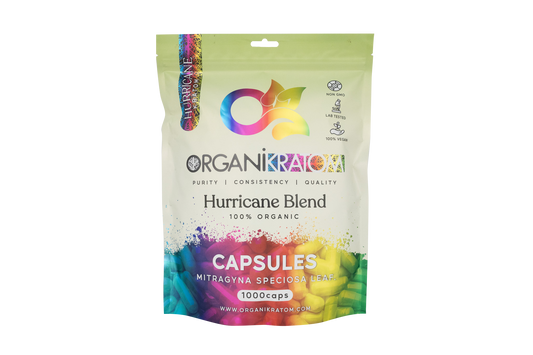 ORGANIKRATOM Capsules - Hurricane