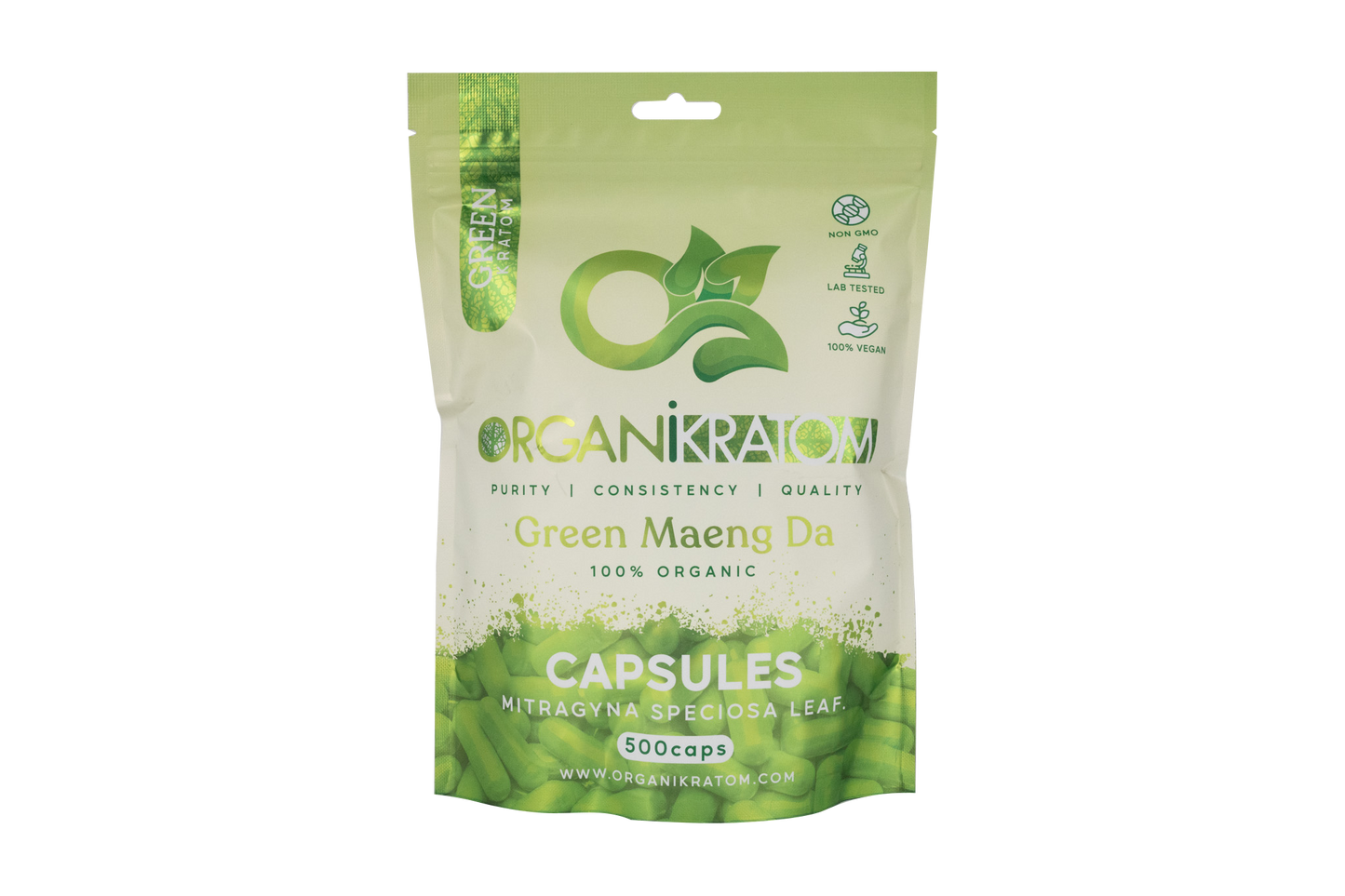 ORGANIKRATOM Capsules - Green Strain