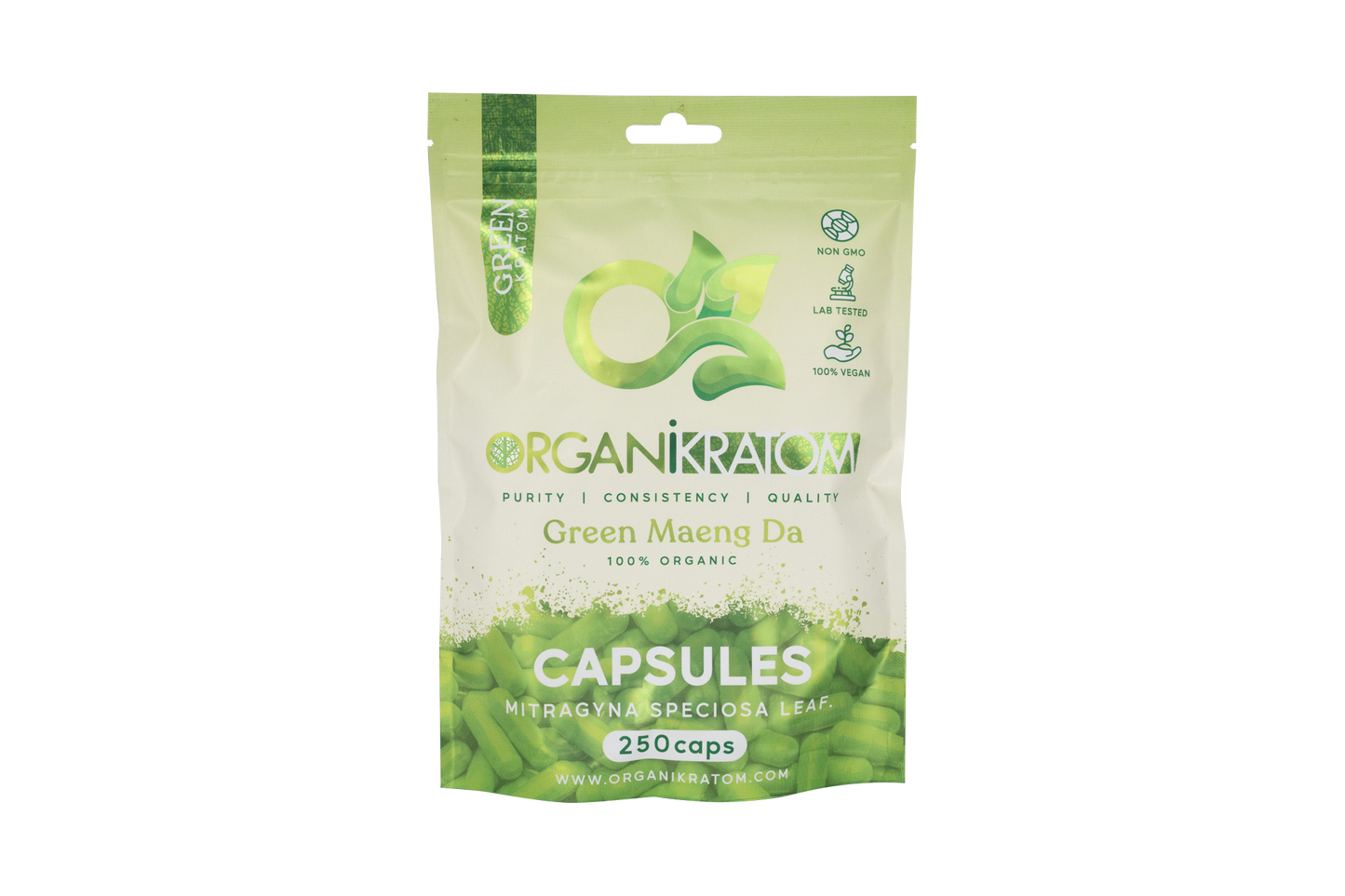 ORGANIKRATOM Capsules - Green Strain