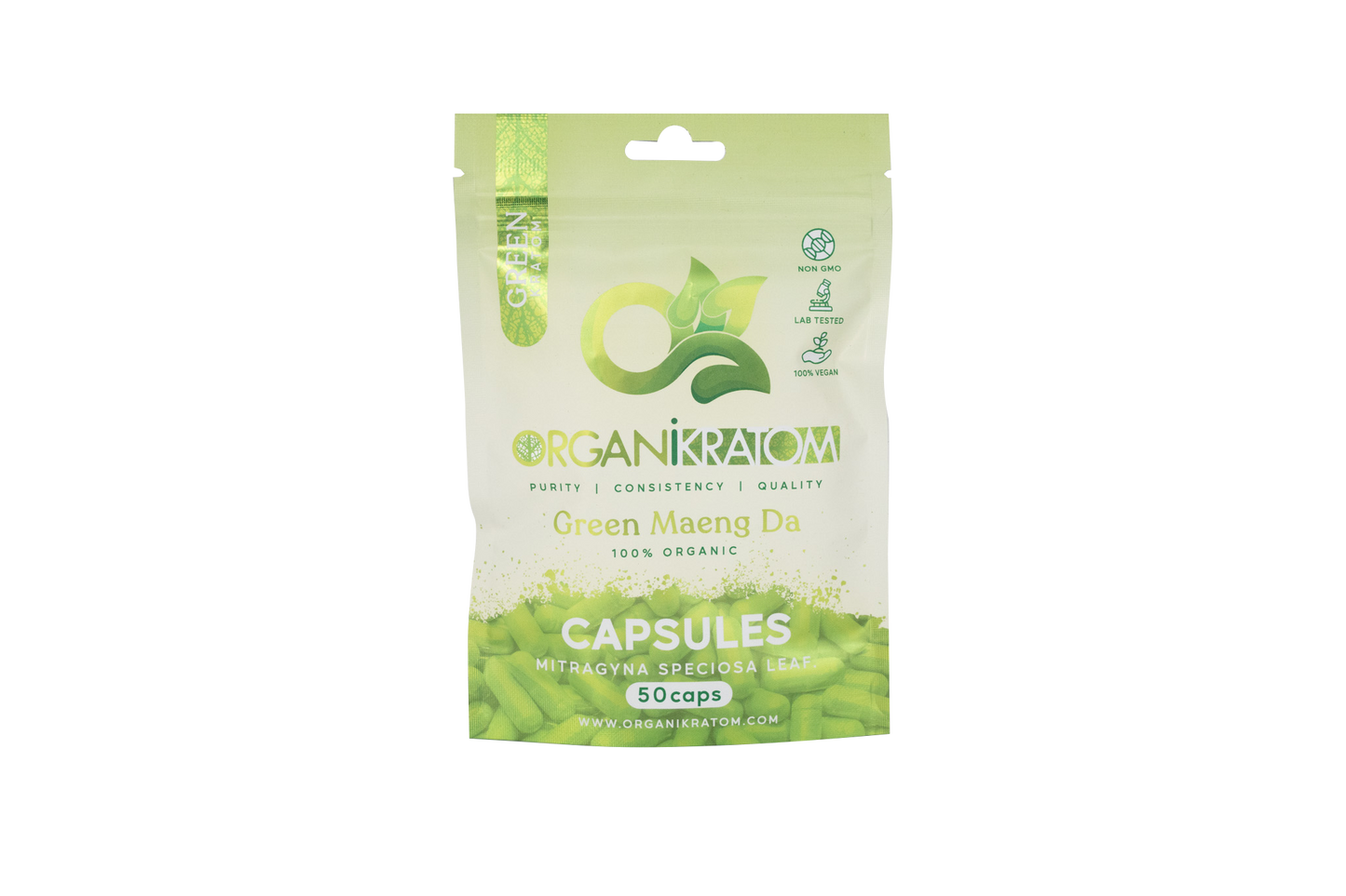 ORGANIKRATOM Capsules - Green Strain