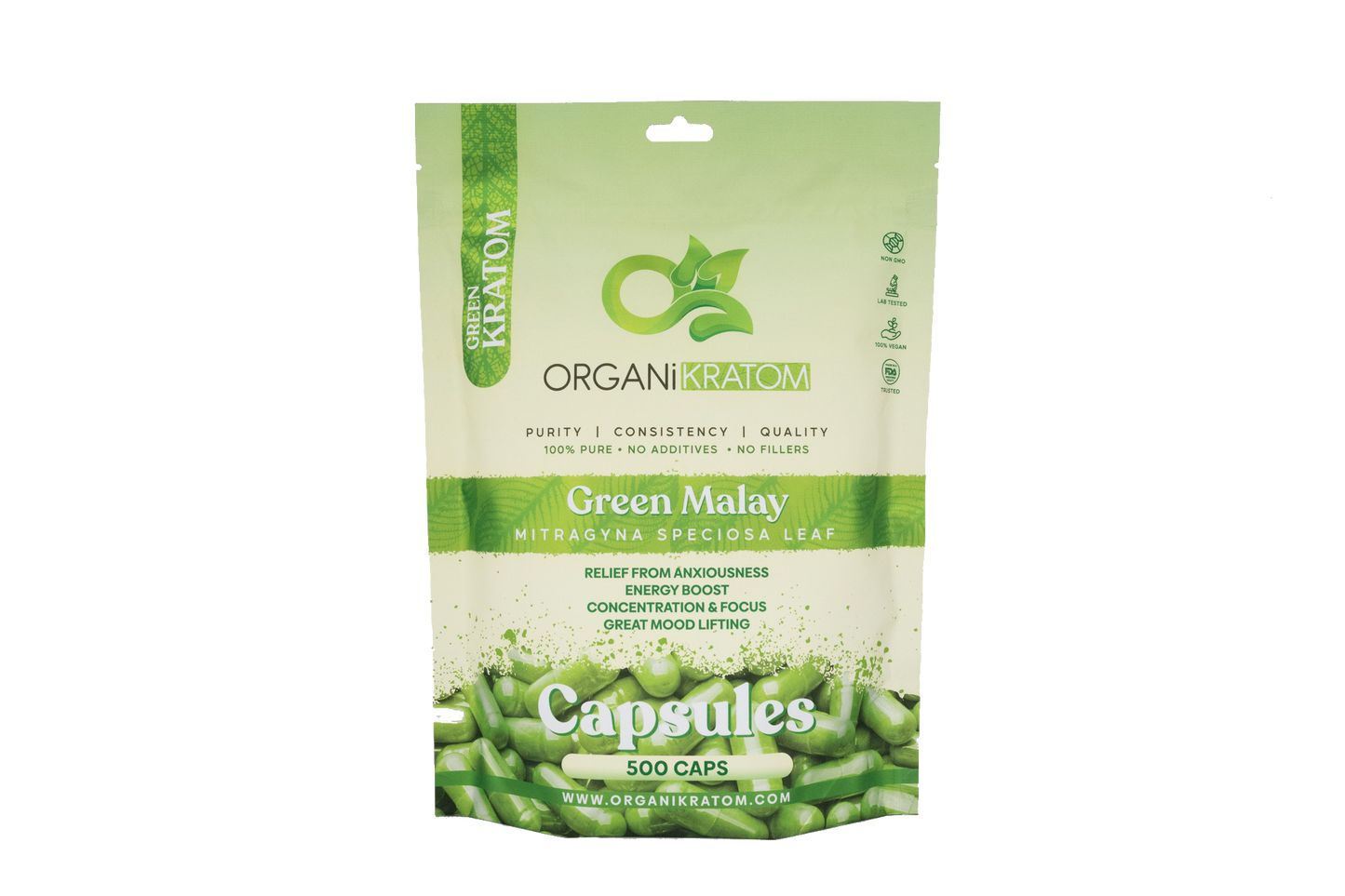 ORGANIKRATOM Capsules - Green Strain