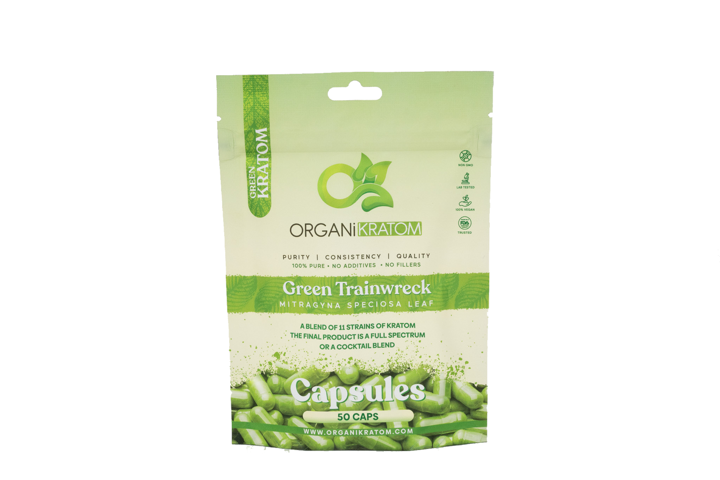 ORGANIKRATOM Capsules - Green Strain