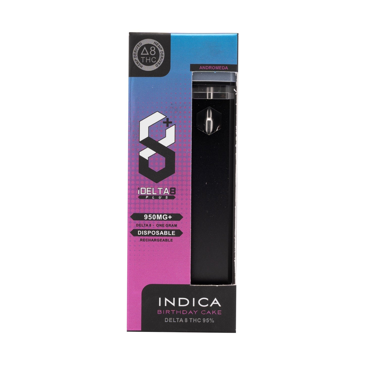 iD8+ Delta 8 THC Vape Disposable 1000mg