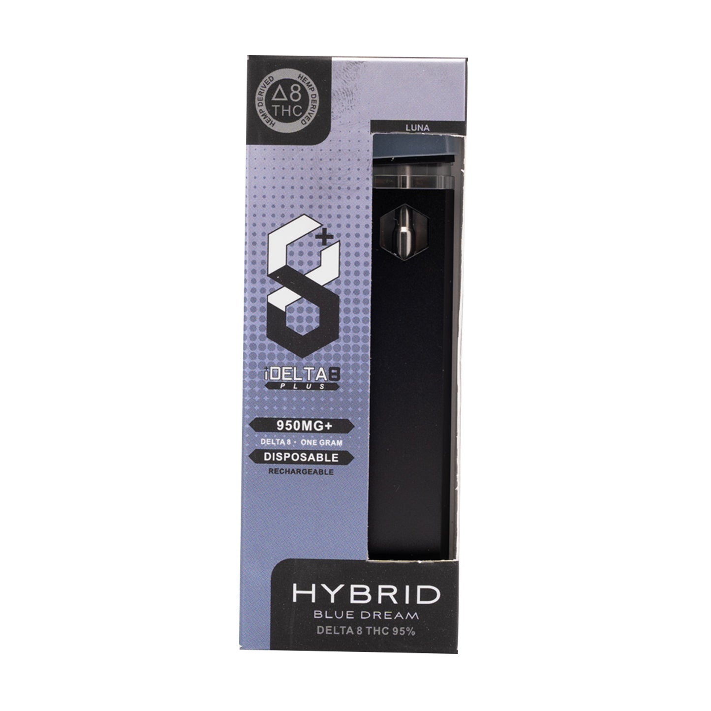 iD8+ Delta 8 THC Vape Disposable 1000mg