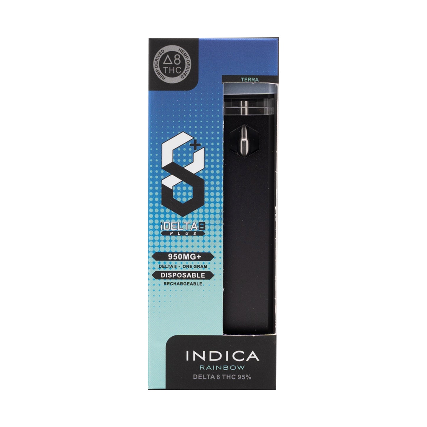 iD8+ Delta 8 THC Vape Disposable 1000mg