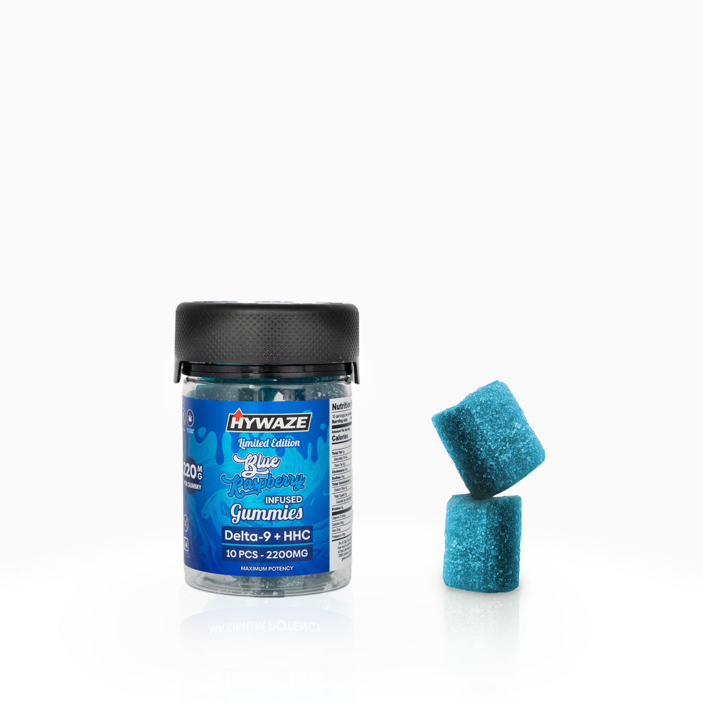 HYWAZE Maximum Potency Gummies Delta-9+HHC 220MG