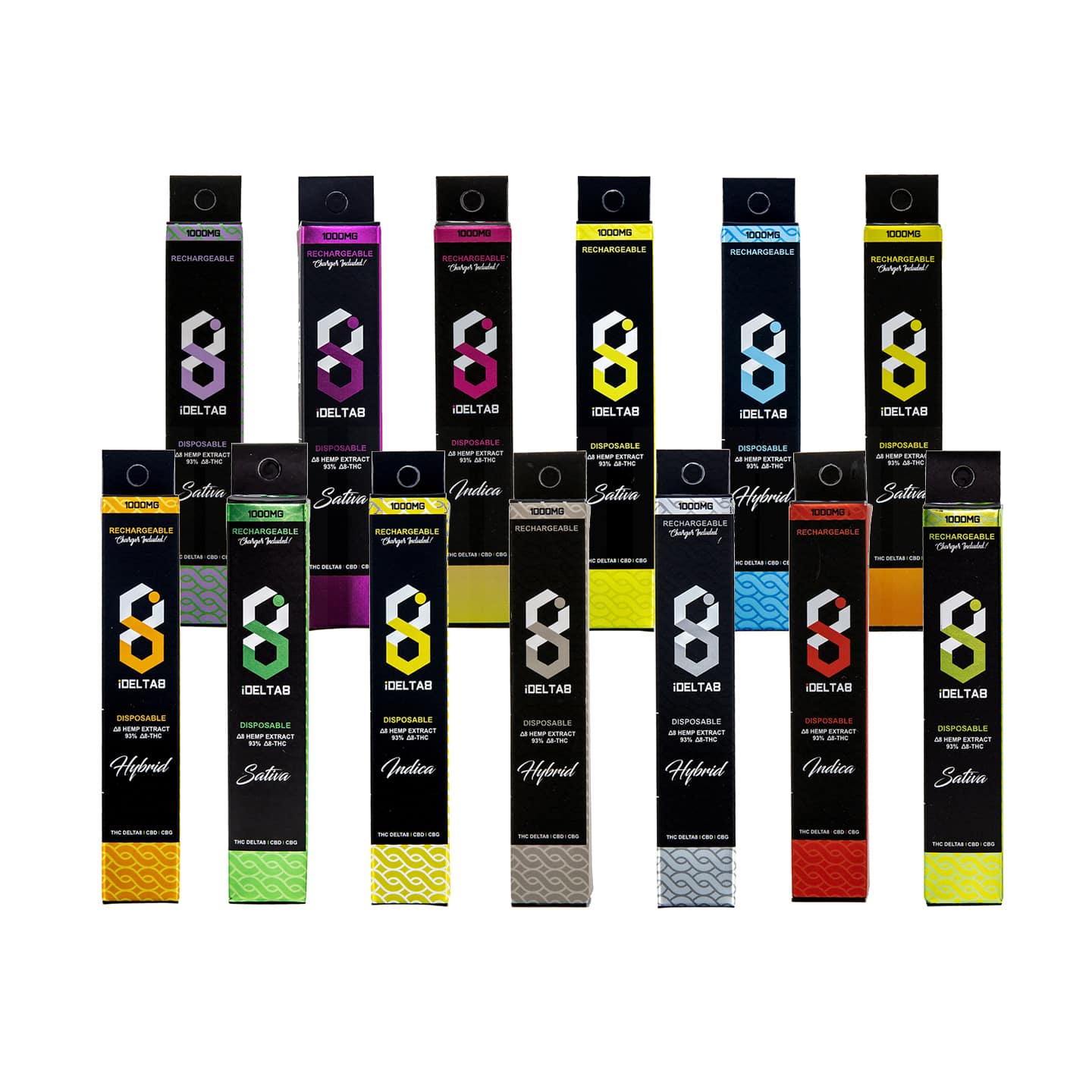 iDelta 8 THC Vape Disposable 1000mg