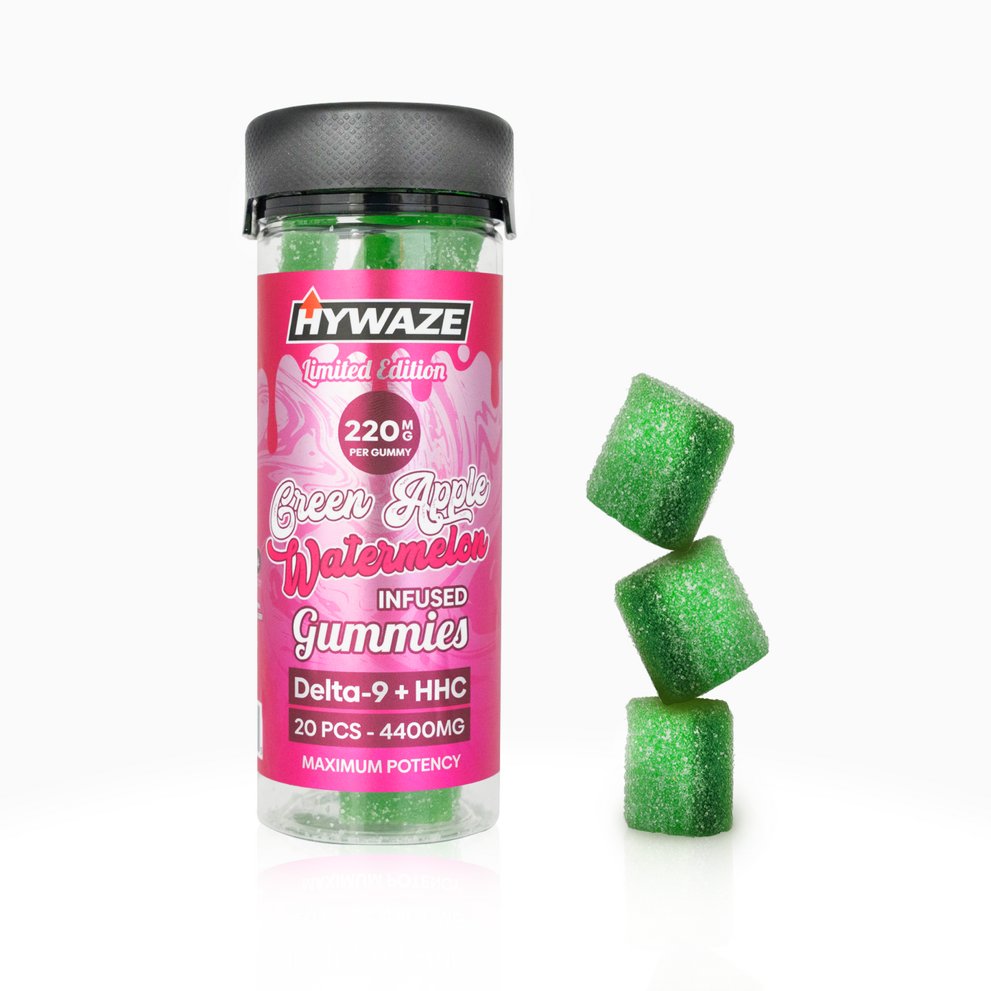 HYWAZE Maximum Potency Gummies Delta-9+HHC 220MG