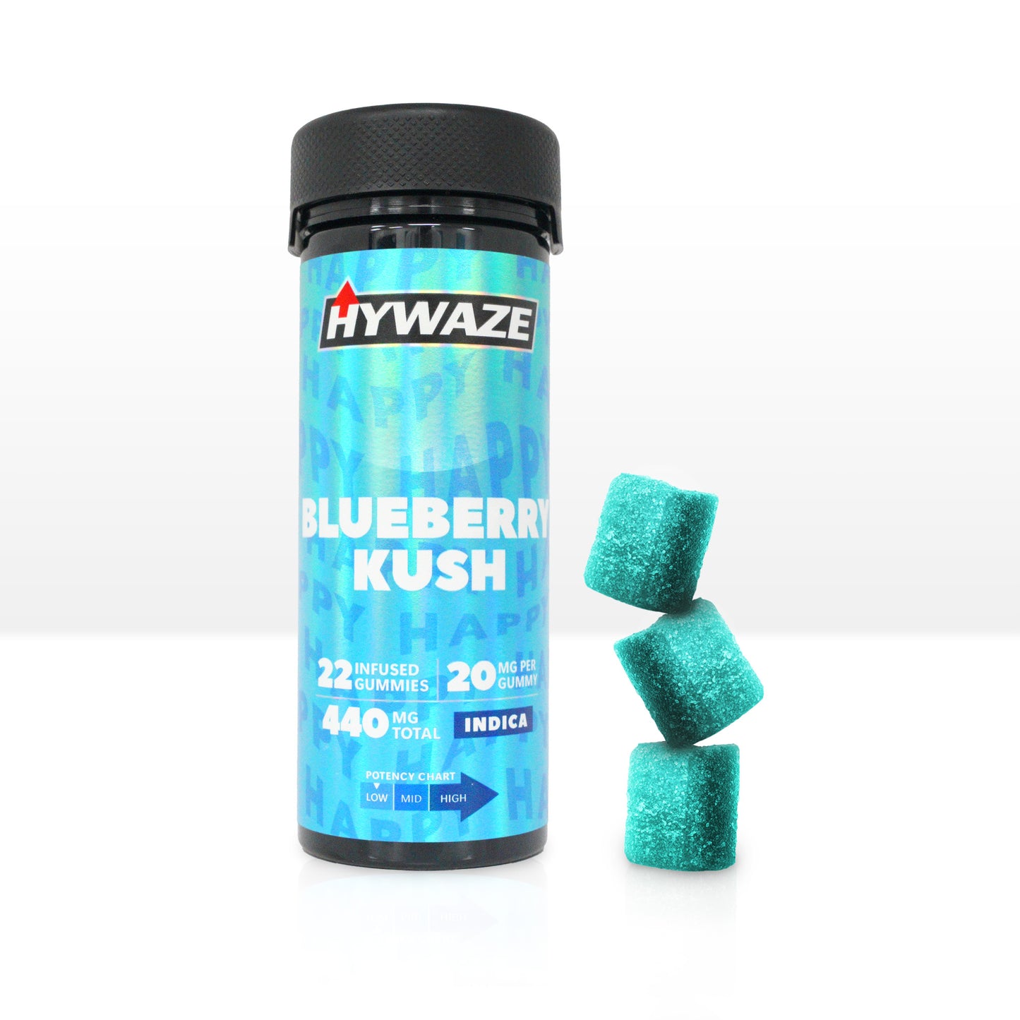 HYWAZE Premium Gummies Delta-9 THC Fruit Flavors (NEW PACKAGING)