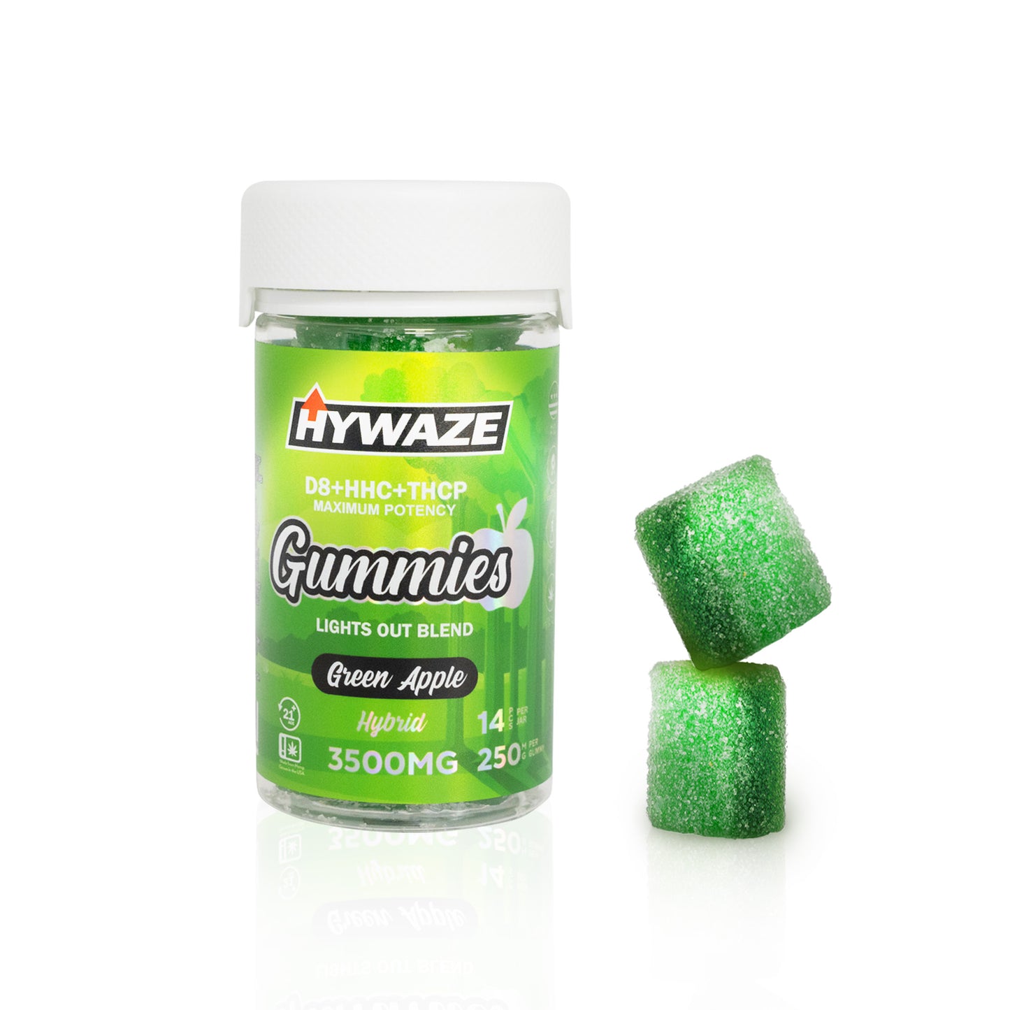 HYWAZE Maximum Potency D8+HHC+THCP 250mg