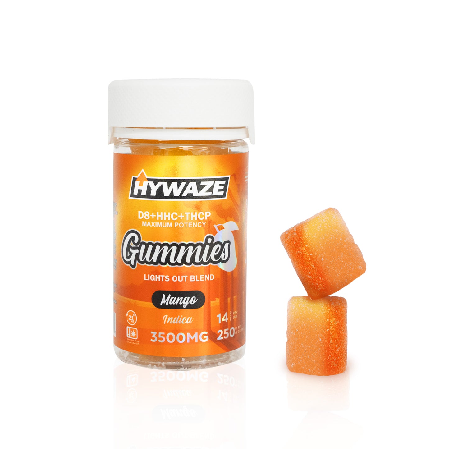 HYWAZE Maximum Potency D8+HHC+THCP 250mg