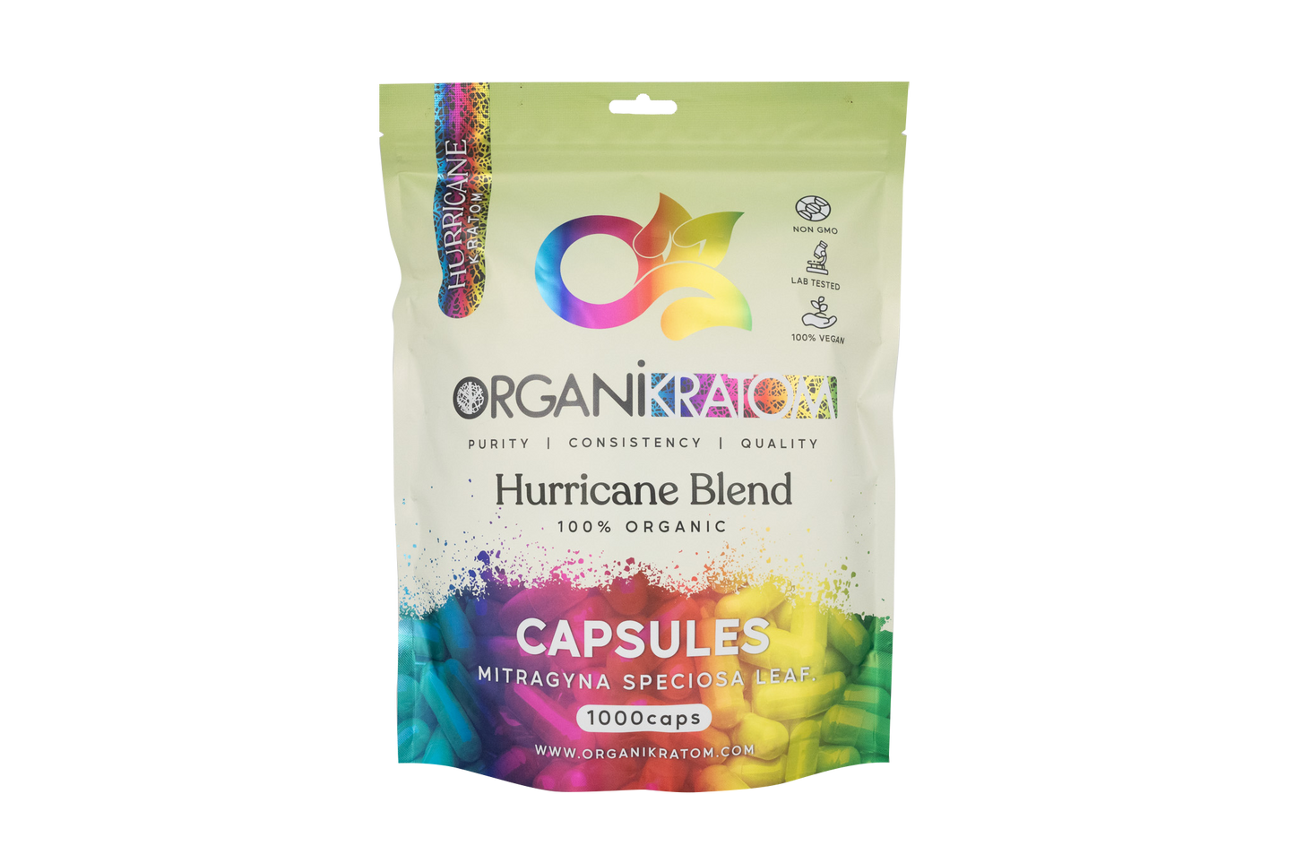 ORGANIKRATOM Capsules - Hurricane