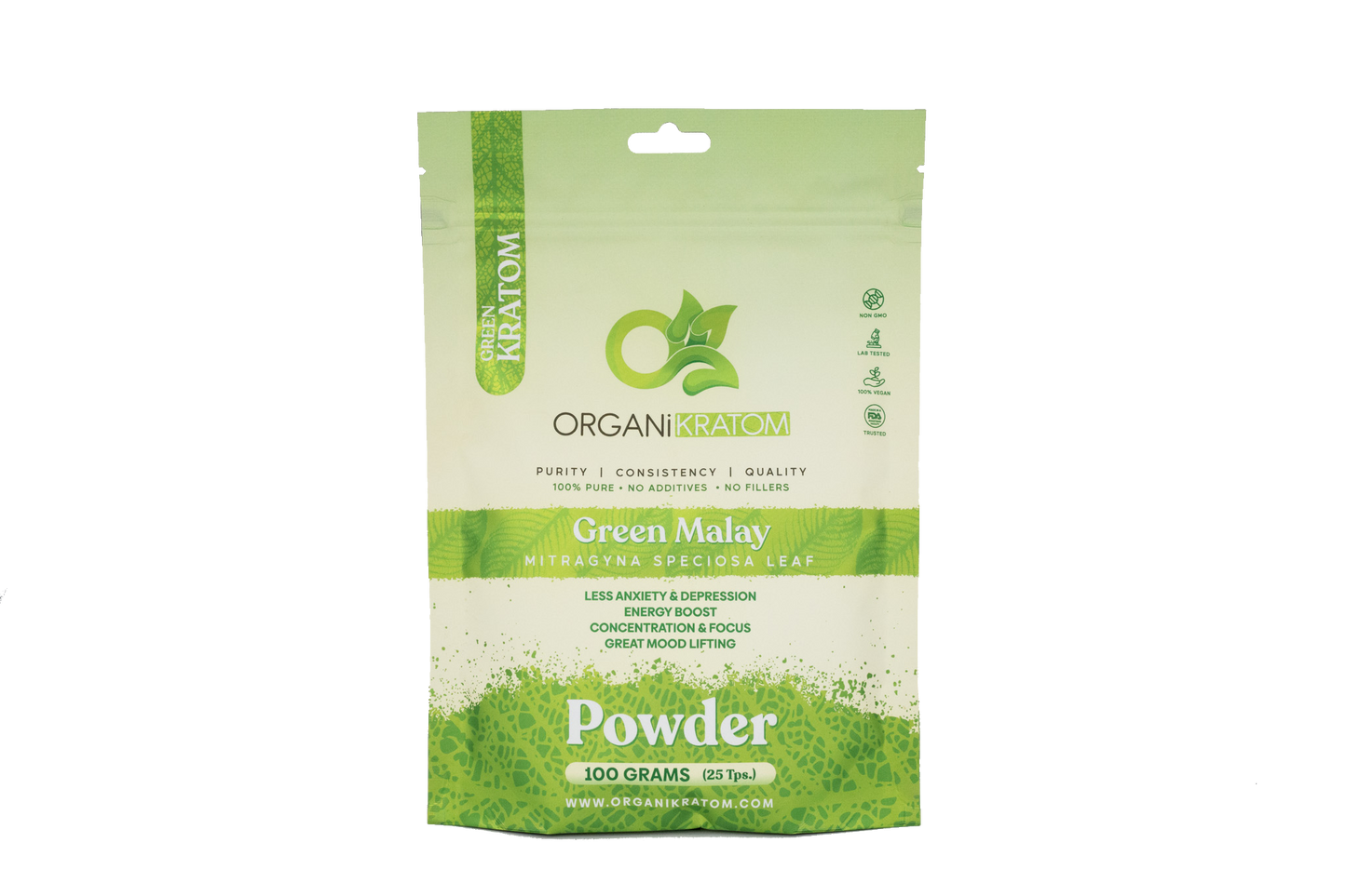 ORGANIKRATOM Powder - Green Starin